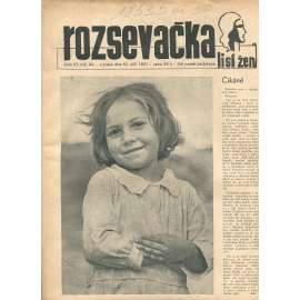 Rozsevačka, ročník XII., číslo 37/1937 (časopis, noviny)