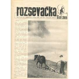 Rozsevačka, ročník XII., číslo 13/1937 (časopis, noviny)