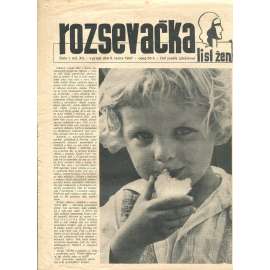 Rozsevačka, ročník XII., číslo 1/1937 (časopis, noviny)