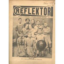 Reflektor, ročník II., číslo 1 (časopis, staré noviny, 1. republika)