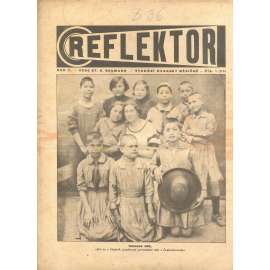 Reflektor, ročník II., číslo 1 (časopis, staré noviny, 1. republika)