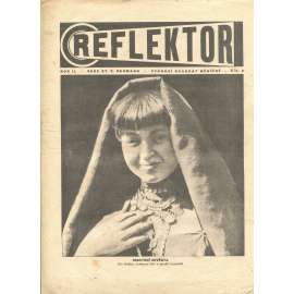 Reflektor, ročník II., číslo 3 (časopis, staré noviny, 1. republika)
