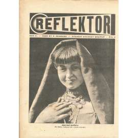 Reflektor, ročník II., číslo 3 (časopis, staré noviny, 1. republika)