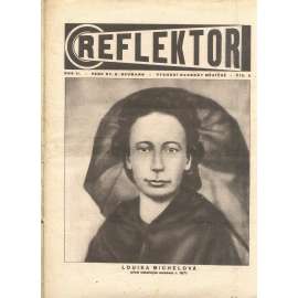Reflektor, ročník II., číslo 5 (časopis, staré noviny, 1. republika)