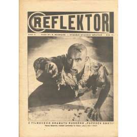 Reflektor, ročník II., číslo 11 (časopis, staré noviny, 1. republika)