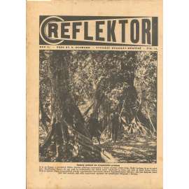 Reflektor, ročník II., číslo 12 (časopis, staré noviny, 1. republika)