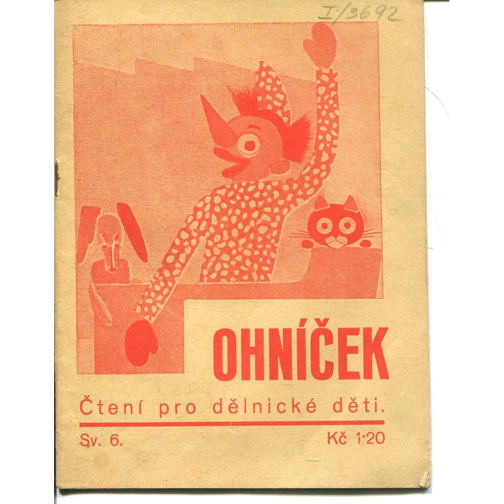 Ohníček. Čtení pro dělnické děti, sv. 6