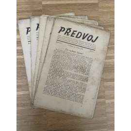 Předvoj, ročník I., číslo 1, 3-5 a 7/1931 (Dělnická mládež) - časopis, noviny,1. republika