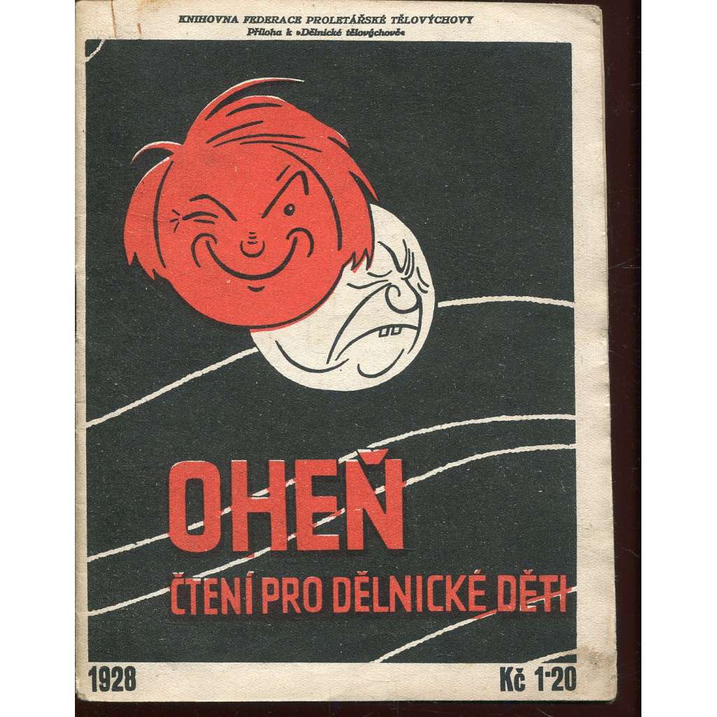 Oheň 1928. Čtení pro dělnické děti
