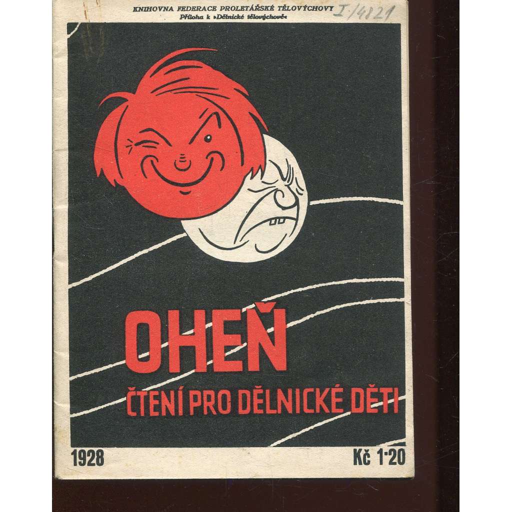 Oheň 1928. Čtení pro dělnické děti