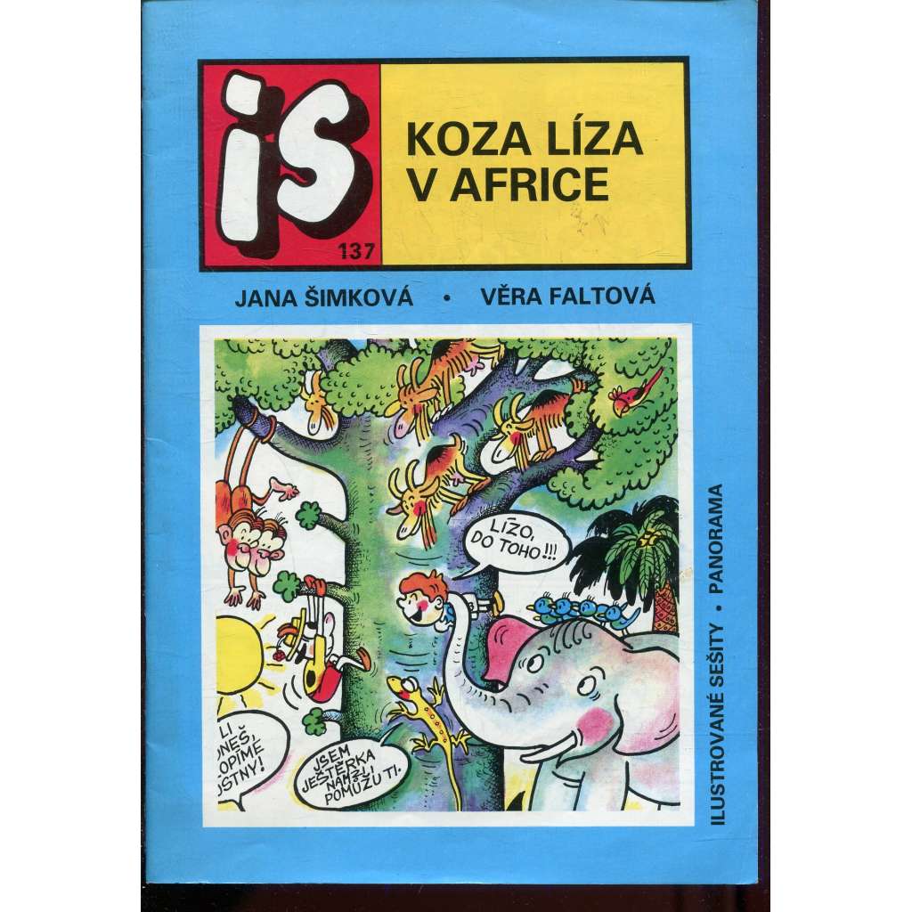 Koza Líza v Africe (Edice Ilustrované sešity, svazek 137.) - komiks