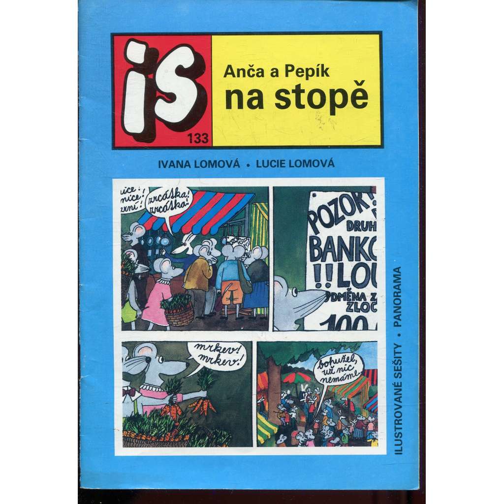 Anča a Pepík na stopě (Edice Ilustrované sešity, svazek 133.) - komiks
