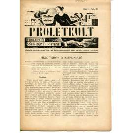 Proletkult, rok II., číslo 22/1923 [Týdeník KSČ pro proletářskou kulturu] - časopis, noviny, 1. republika