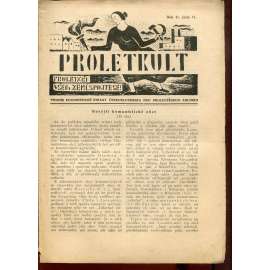 Proletkult, rok II., číslo 17/1923 [Týdeník KSČ pro proletářskou kulturu] - časopis, noviny, 1. republika
