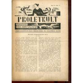 Proletkult, rok II., číslo 17/1923 [Týdeník KSČ pro proletářskou kulturu] - časopis, noviny, 1. republika