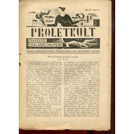 Proletkult, rok II., číslo 13/1923 [Týdeník KSČ pro proletářskou kulturu] - časopis, noviny, 1. republika