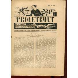 Proletkult, rok II., číslo 7/1923 [Týdeník KSČ pro proletářskou kulturu] - časopis, noviny, 1. republika