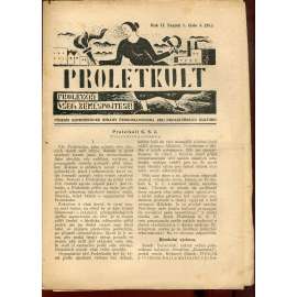 Proletkult, rok II., číslo 3/1923 [Týdeník KSČ pro proletářskou kulturu] - časopis, noviny, 1. republika