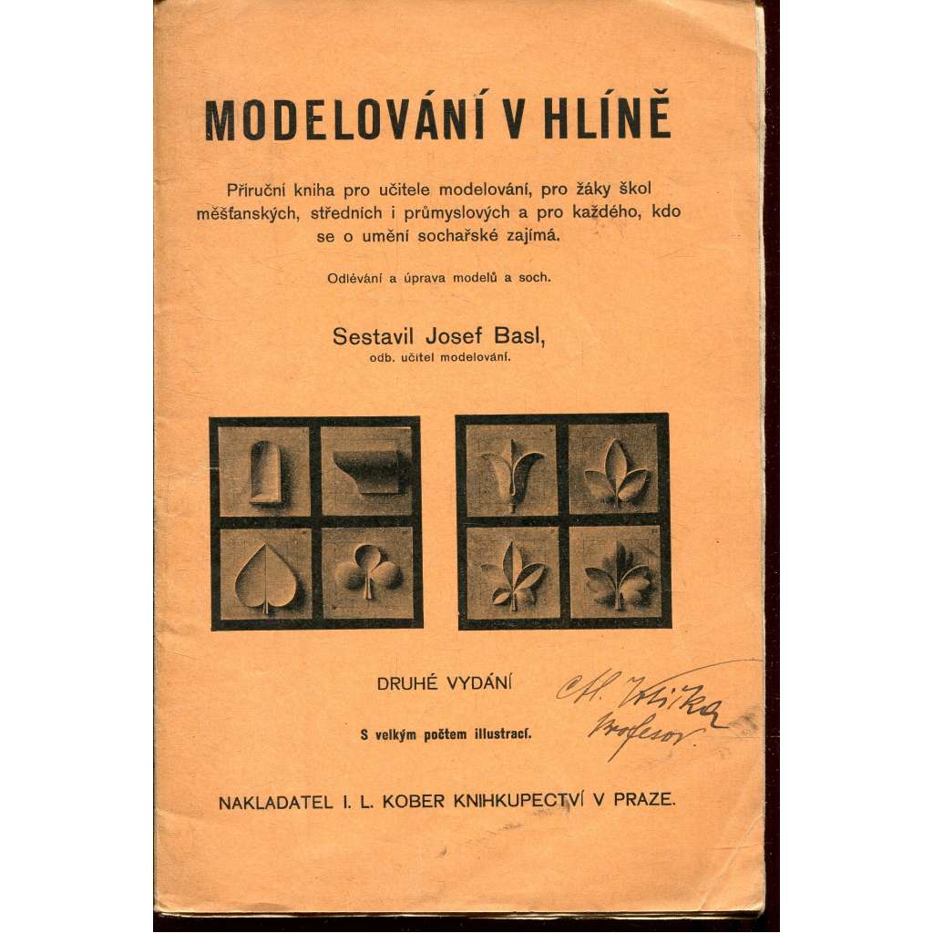 Modelování v hlíně. Odlévání a úprava modelů a soch (sochařství)