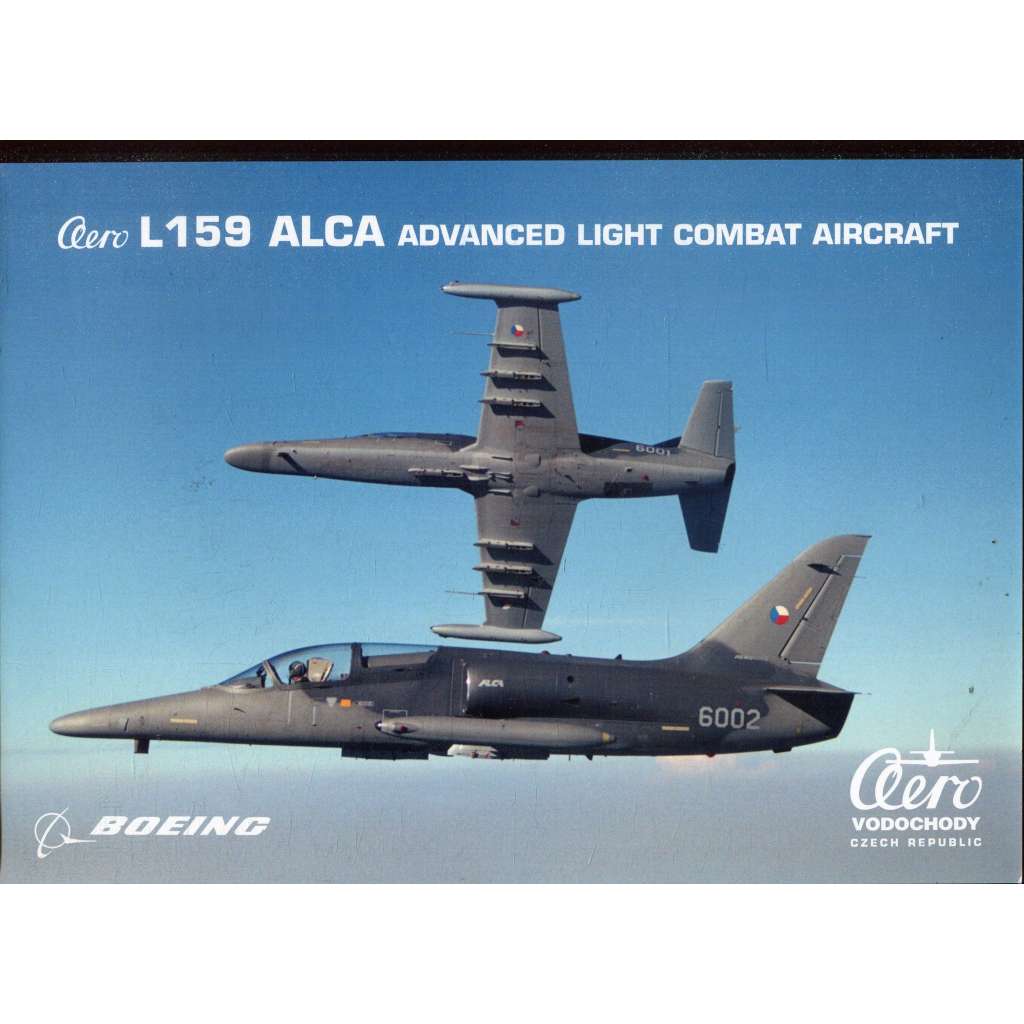 L159 Alca - Aero Vodochody (letadla, letectví) - text anglicky