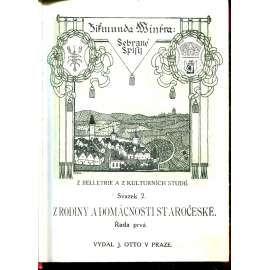 Z rodiny a domácnosti staročeské, sv. 2