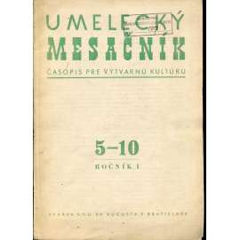 Umelecký mesačník, ročník I., číslo 5-10/1948. Časopis pre výtvarnú kultúru (text slovensky)