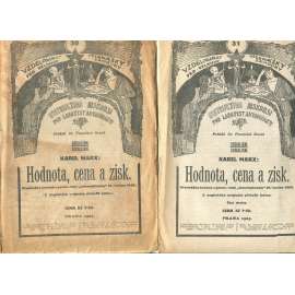 Hodnota, cena a zisk. 1. a 2. část (2 svazky)