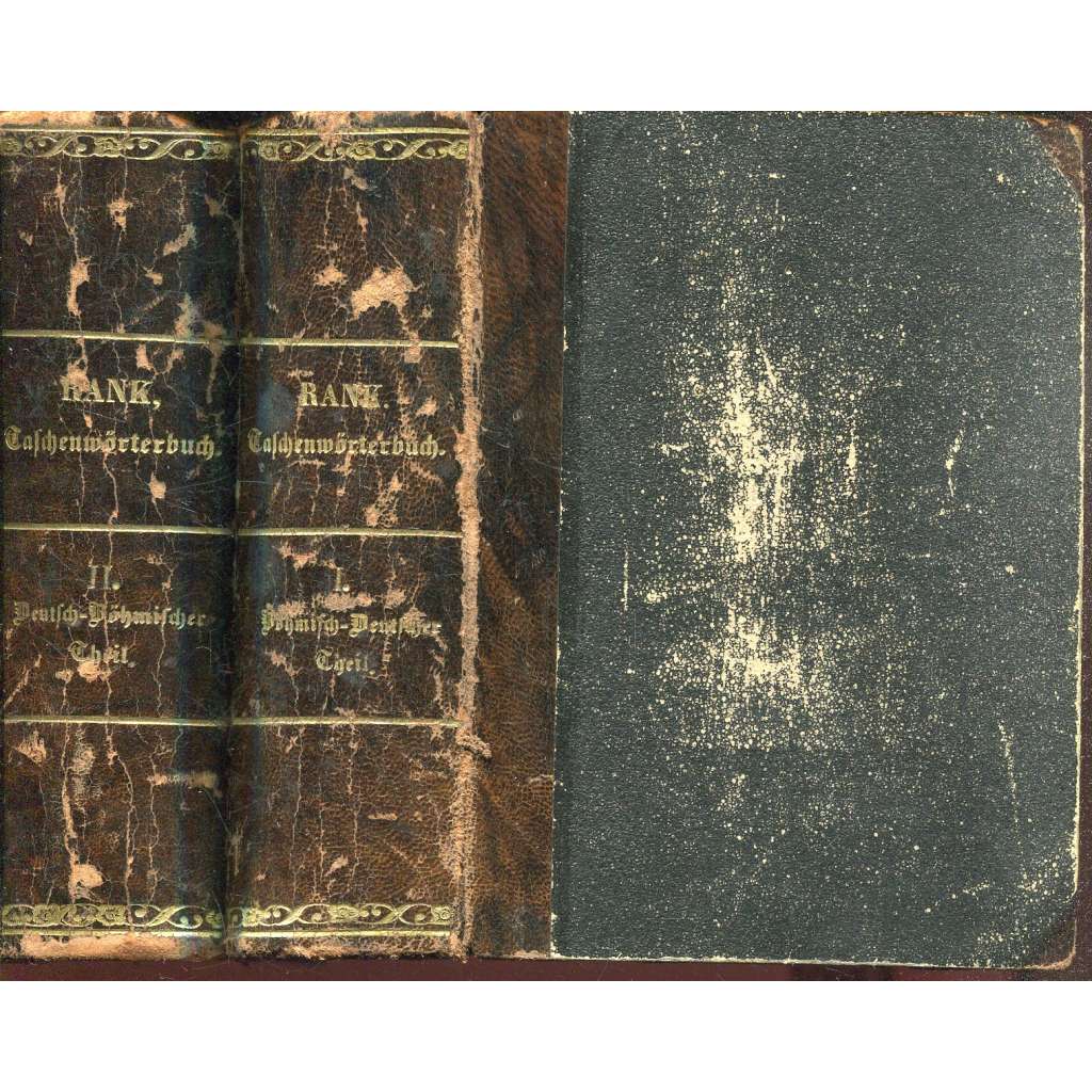 Nový slovník kapesní jazyka českého i německého dle Jungmanna, Šumavského, Weniga a jiných I. a II. (2 svazky) 1875