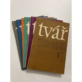Časopis Tvář, čísla 1-6/1969