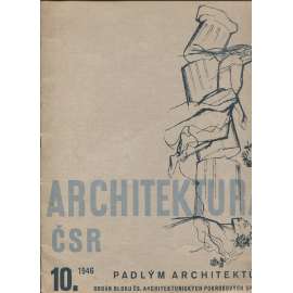 Časopis Architektura ČSR, ročník V., číslo 10/1946