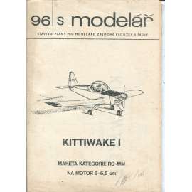 Modelář, číslo 96. Stavební plány pro modeláře, zájmové kroužky a školy (letadla, letectví) - Kittwakw I