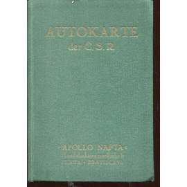 Autokarte der Č.S.R. (autoatlas, automapa)