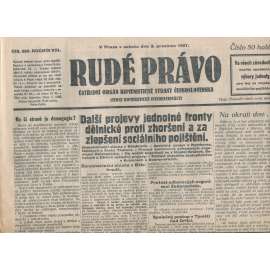 Rudé právo, ročník VIII., číslo 286/1927. Ústřední orgán Komunistické strany Československa (staré noviny, 1. republika) Rudé právo, ročník VIII., číslo 286/1927. Ústřední orgán Komunistické strany Československa (staré noviny, 1. republika)