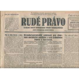 Rudé právo, ročník VIII., číslo 301/1927. Ústřední orgán Komunistické strany Československa (staré noviny, 1. republika) Rudé právo, ročník VIII., číslo 301/1927. Ústřední orgán Komunistické strany Československa (staré noviny, 1. republika)