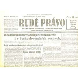 Rudé právo, ročník XII., číslo 10/1931. Ústřední orgán Komunistické strany Československa (staré noviny, 1. republika)