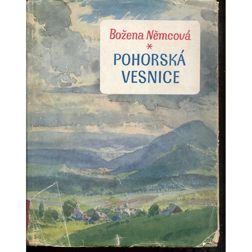 Pohorská vesnice (ilustrace Zdeněk Burian)