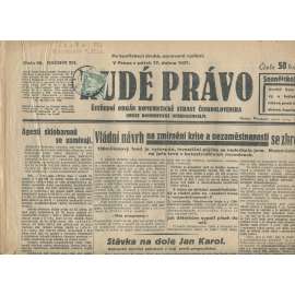 Rudé právo, ročník XII., číslo 66/1931. Ústřední orgán Komunistické strany Československa (staré noviny, 1. republika) - nené kompletní Rudé právo, ročník XII., číslo 66/1931. Ústřední orgán Komunistické strany Československa (staré noviny, 1. republika) - nené kompletní