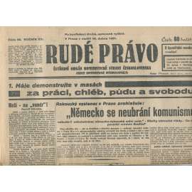 Rudé právo, ročník XII., číslo 68/1931. Ústřední orgán Komunistické strany Československa (staré noviny, 1. republika) Rudé právo, ročník XII., číslo 68/1931. Ústřední orgán Komunistické strany Československa (staré noviny, 1. republika)