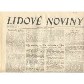 Lidové noviny (5.10.1935) - 1. republika