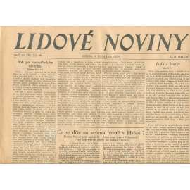 Lidové noviny (9.10.1935) - 1. republika