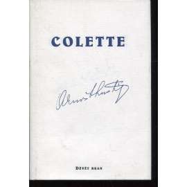 Colette (podpis Arnošt Lustig)
