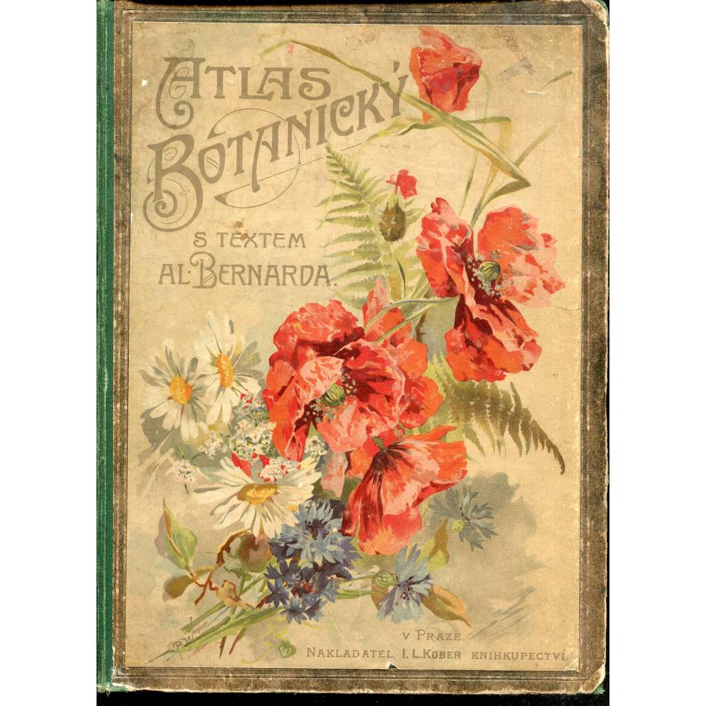 Atlas botanický (dle soustavy Linnéovy) - 66x chromolitografie