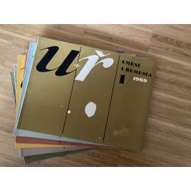 Umění a řemesla 1-6/1969 [užité umění, umělecké řemeslo, lidová tvorba; sklo, keramika, textil, výšivka, architektura, kov, dřevo] - časopis