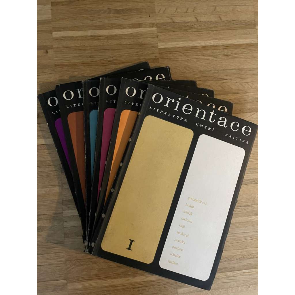 Orientace, číslo 1-6/1970 (Literatura - umění - kritika) - časopis