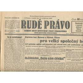 Rudé právo, ročník XI., číslo 300/1930. Ústřední orgán Komunistické strany Československa (staré noviny, 1. republika) Rudé právo, ročník XI., číslo 300/1930. Ústřední orgán Komunistické strany Československa (staré noviny, 1. republika)