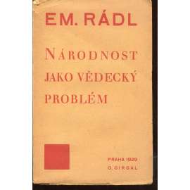 Národnost jako vědecký problém Národnost jako vědecký problém