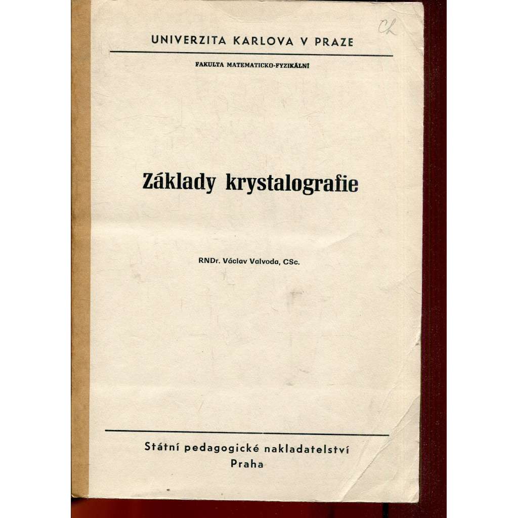 Základy krystalografie