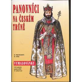 Panovníci na českém trůně (omalovánky)