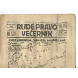 Rudé právo Večerník, ročník I., číslo 47/1920 - staré noviny - [komunisté, komunismus]