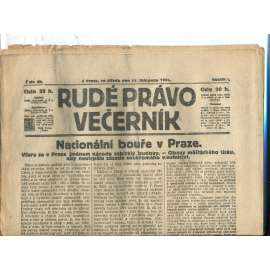 Rudé právo Večerník, ročník I., číslo 48/1920 - staré noviny - [komunisté, komunismus]